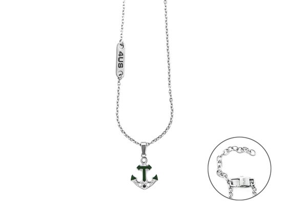 Collana 4US: Cesare Paciotti Uomo in Acciaio 4UCL7518 - 4UCL7518